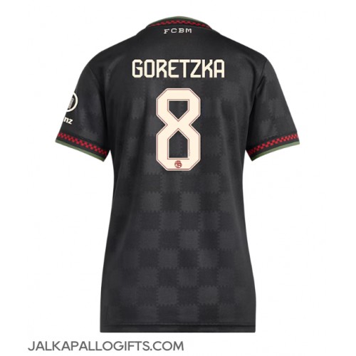 Bayern Munich Leon Goretzka #8 Kolmaspaita Naiset 2025-26 Lyhythihainen